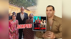 अंबानींचं लग्न स्क्रीप्टेड! खली काय बोलून गेला? WWE, 'बिग बॉस'शी तुलाना करताना म्हणाला, 'लग्नामध्ये..'