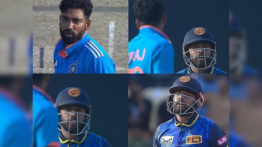 IND vs SL 3rd ODI : 'अँग्री यंग मॅन' सिराजने मेंडिसला डिवचलं, लाईव्ह सामन्यात राडा; पाहा Video