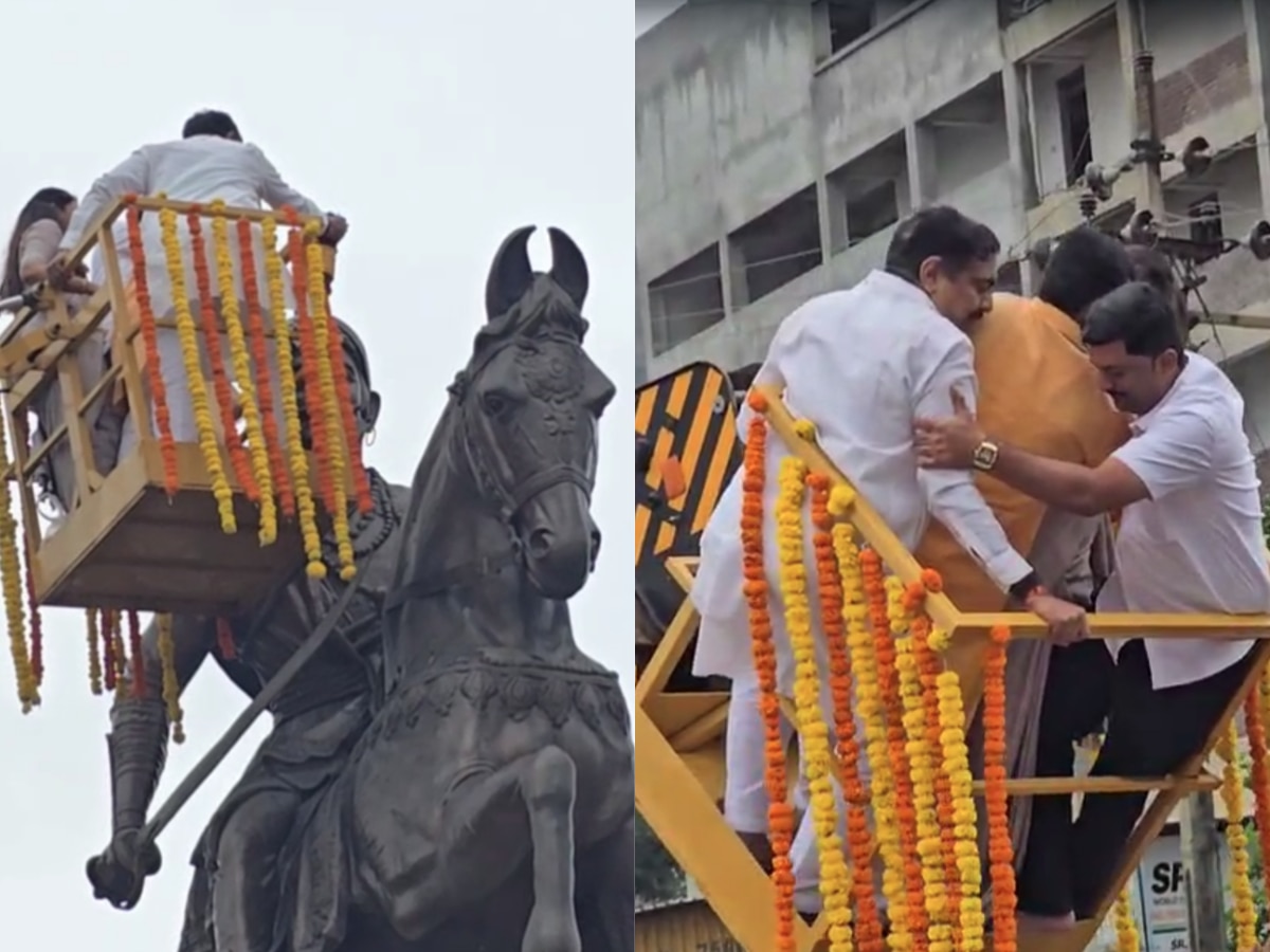 शिवनेरीच्या पायथ्याशी अपघात; अमोल कोल्हे, जयंत पाटील थोडक्यात बचावले.. नेमकं काय घडलं? title=