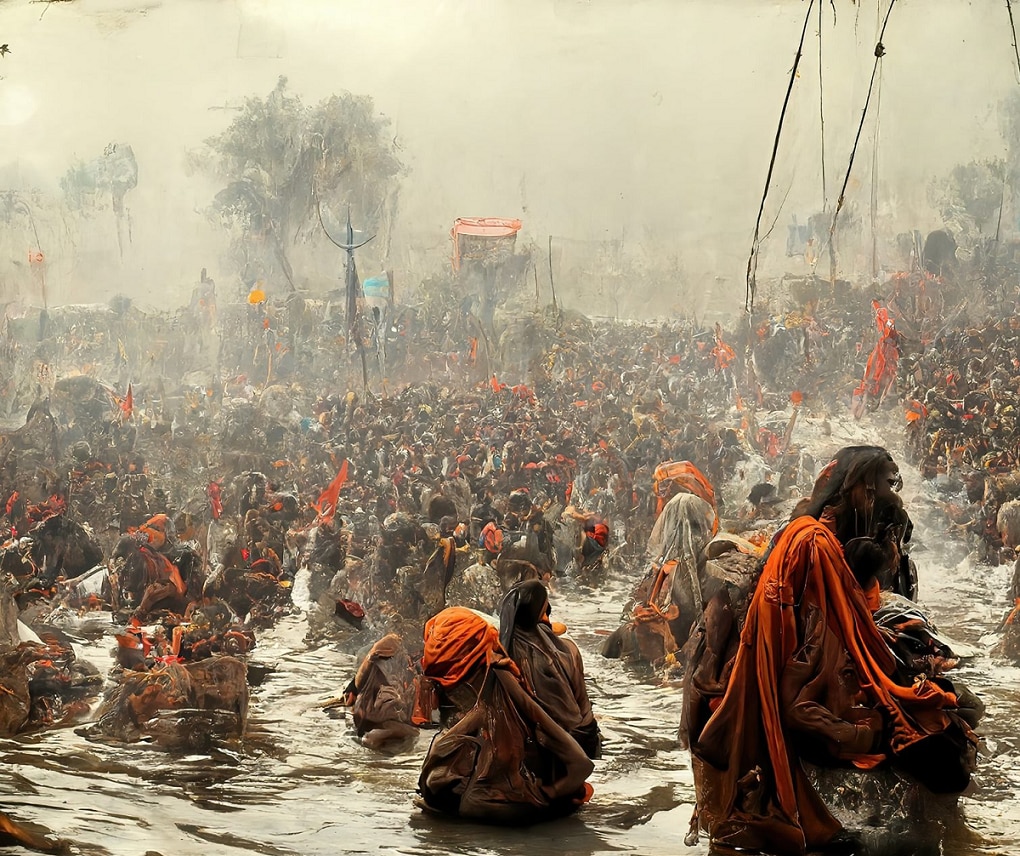 mahila naga sadhu secrets images facts kumbh mela 