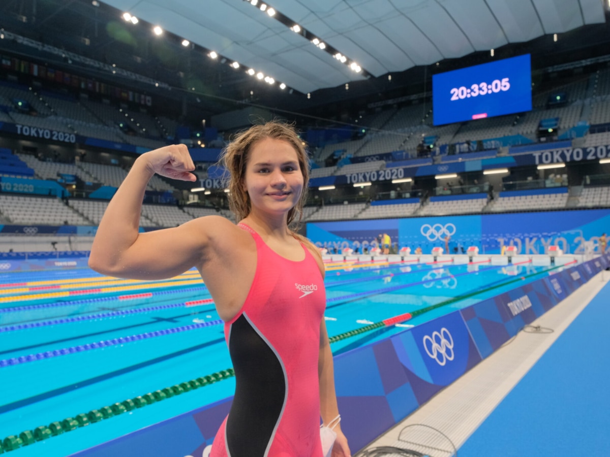 Fact Check paris Swimmer Luana Alonso thrown out  olympics controversy trending news