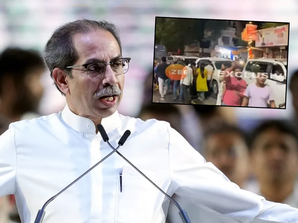 ठाण्यात उद्धव ठाकरेंच्या सभास्थळी मनसैनिकांचा राडा, नेमकं प्रकरण काय? ठाण्यात उद्धव ठाकरेंच्या सभास्थळी मनसैनिकांचा राडा, नेमकं प्रकरण काय?