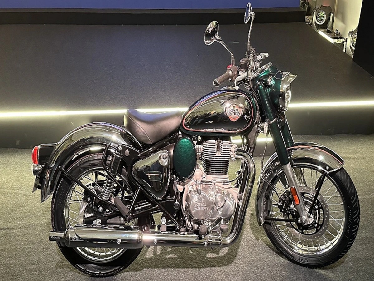 स्पोर्ट्स बाईकलाही लाजवतोय Royal Enfield Classic 350 चा नवा लूक; नव्या फिचर्ससह किती बदलली बाईक?  title=