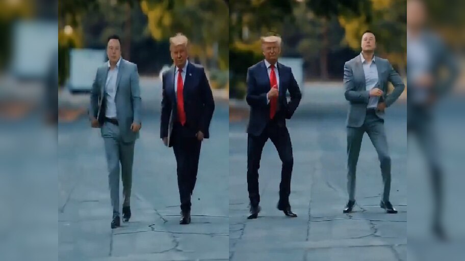 Elon Musk आणि Donald Trump यांचा जबरदस्त डान्स, 90 लाख लोकांनी पाहिला ...