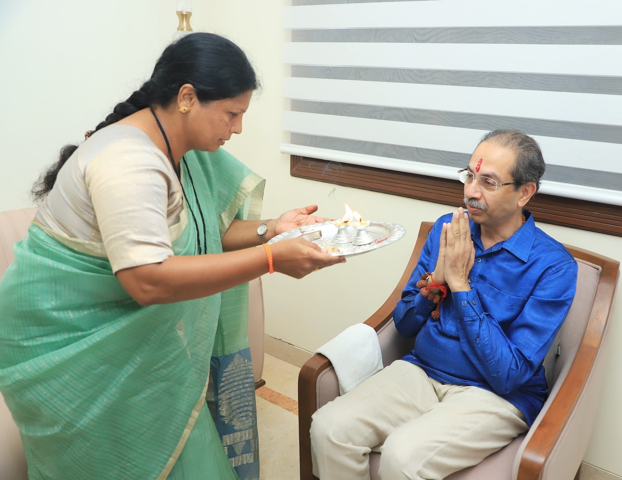 Sushma Andhare Raksha Bandhan