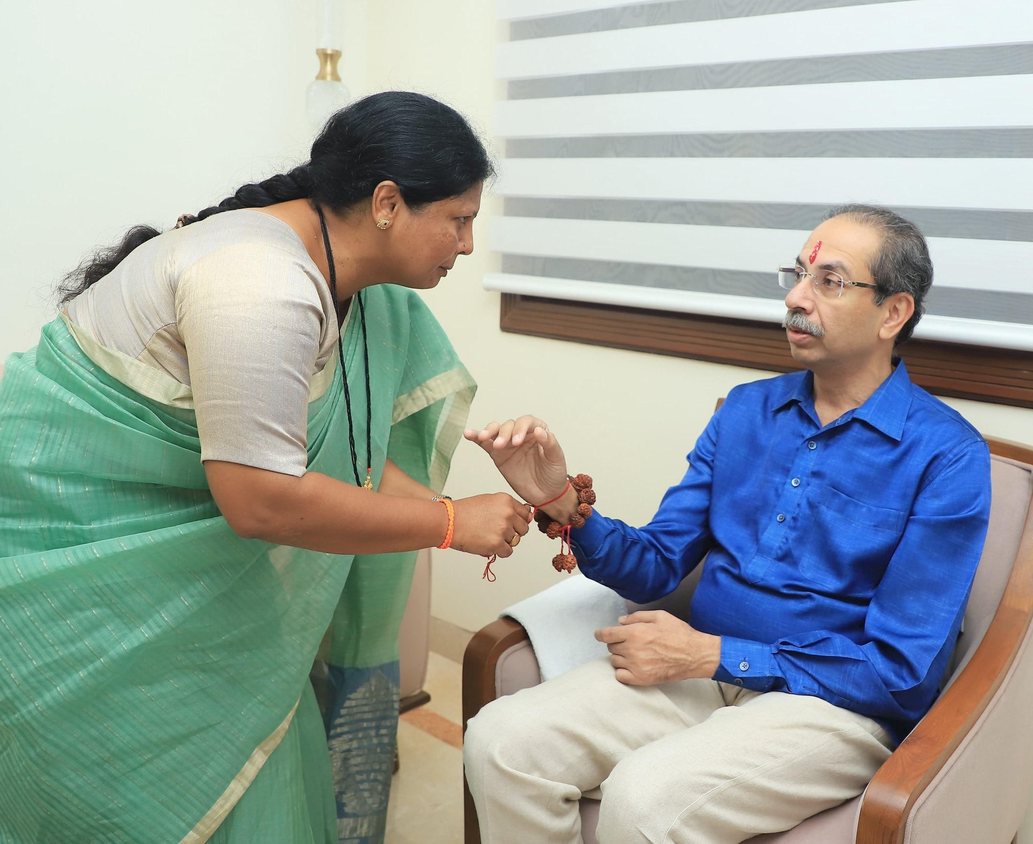 Sushma Andhare Raksha Bandhan