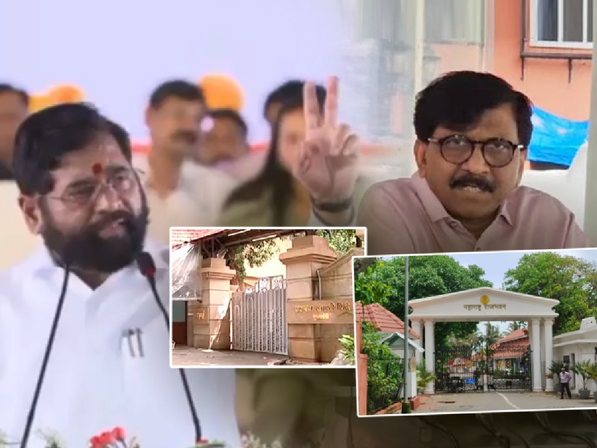 ''वर्षा'वर फाशी दिली की राजभवानावर?' संजय राऊतांचा CM शिंदेंना सवाल; 'बलात्कारी तर...' ''वर्षा'वर फाशी दिली की राजभवानावर?' संजय राऊतांचा CM शिंदेंना सवाल; 'बलात्कारी तर...'