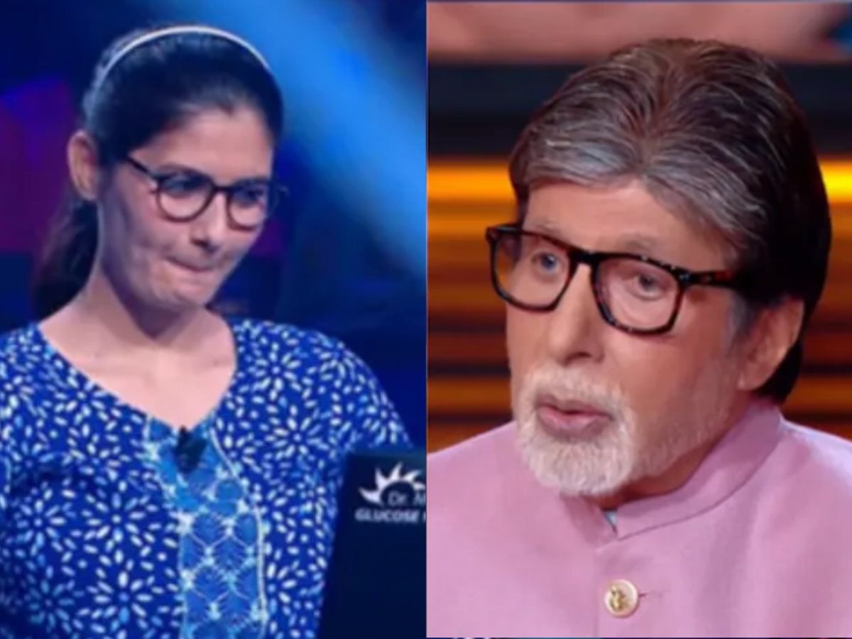 KBC 16 : 1 कोटींच्या प्रश्नापर्यंत पोहोचलेल्या स्पर्धकाला ब्रेन ट्यूमर असल्याचं समजताच अमिताभ भावूक! म्हणाले, 'सगळा खर्च...' title=