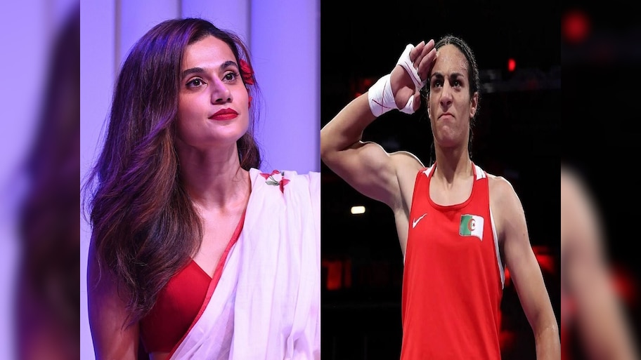 इमाने खलीफच्या सपोर्टमध्ये उतरली अभिनेत्री तापसी पन्नू, म्हणाली 'उसेन बोल्ट आणि मायकल फेल्प्सला पण बॅन करा'
