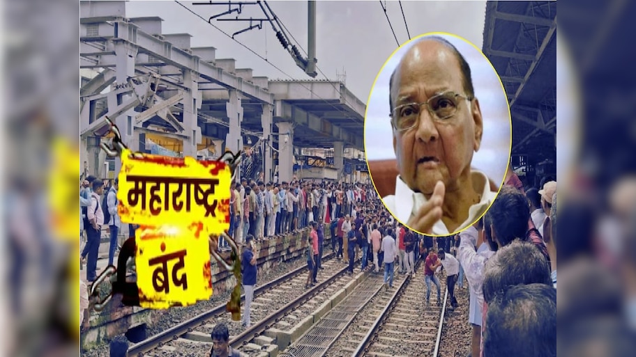 'म्हणून 24 ऑगस्टला महाराष्ट्र बंद', शरद पवार यांनी सांगितलं कारण... लोकांना आवाहन