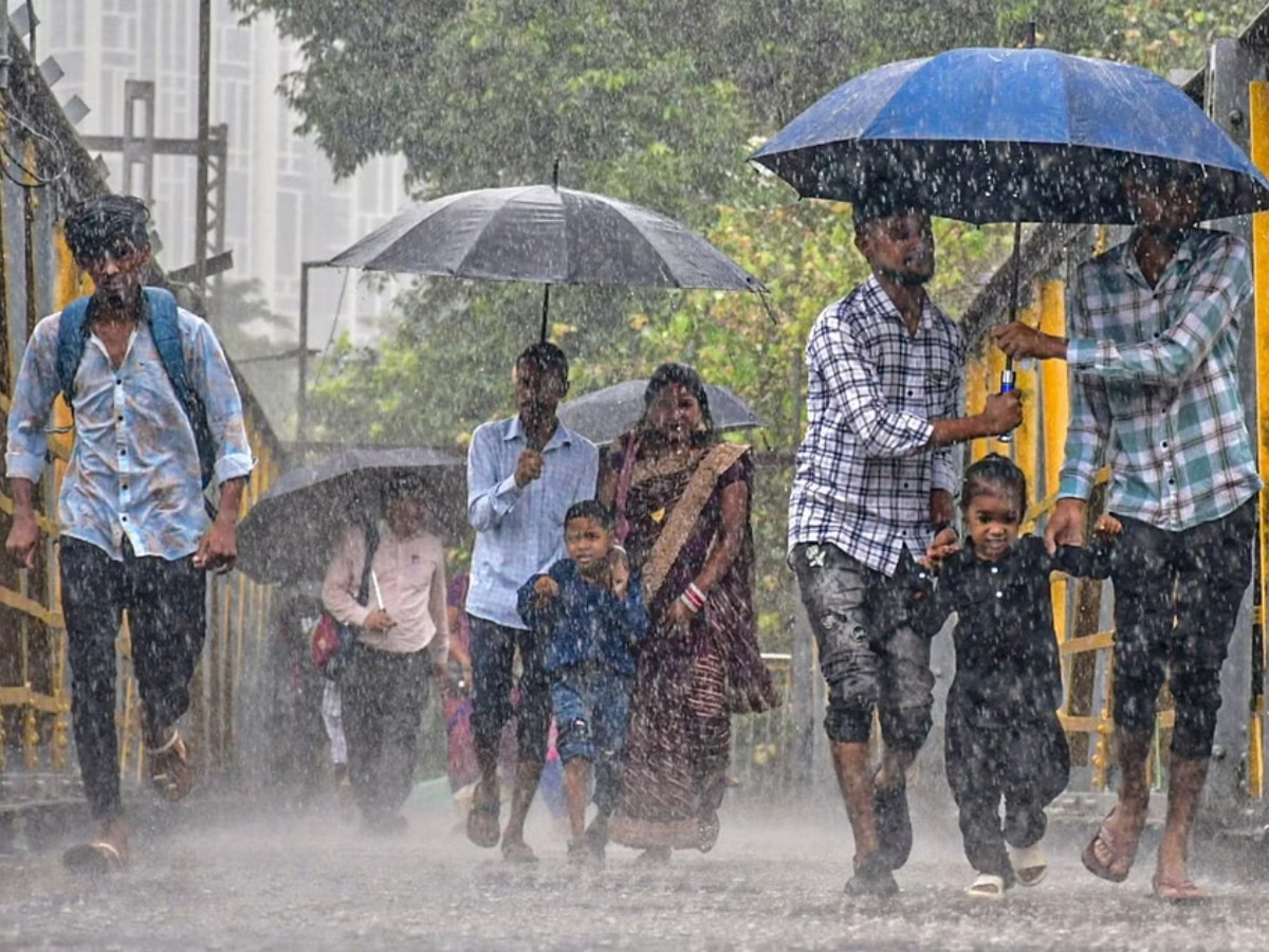 मुंबईत पावसाची धुंवाधार बॅटींग,राज्यात कुठे मुसळधार? काय म्हणतोय हवामान विभागाचा अंदाज? जाणून घ्या title=