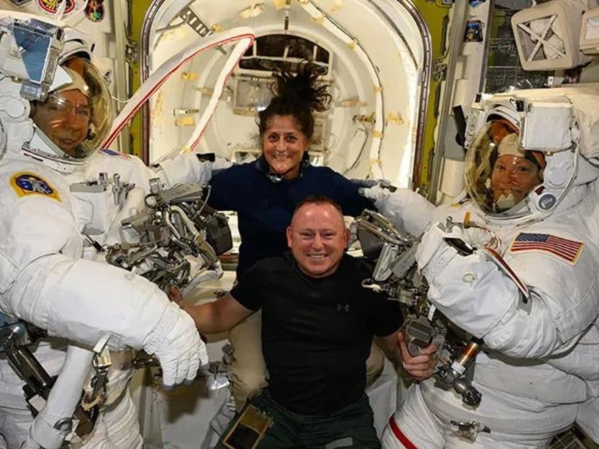 Sunita Williams be in space by 2025 do work with Expedition 71 Group Marathi News