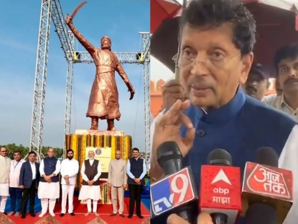 'वाईटातून चांगल घडायचं असेल म्हणून अपघात', शिवरायांचा पुतळा कोसळल्यानंतर केसरकरांचा अजब तर्क