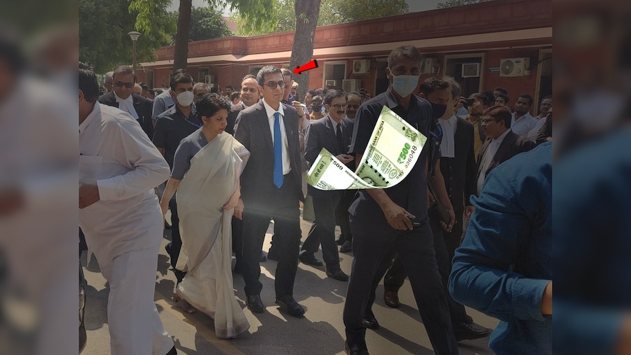 'ट्रॅफिकमध्ये अडकलोय, 500 रुपये असतील तर...'; 'CJI चंद्रचूड' यांचा मेसेज Viral