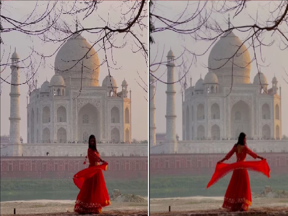 परदेशी महिलेने ताजमहलसमोर फोटो काढला, नंतर लिहिलं Don't Travel to India... तरी होतंय कौतुक परदेशी महिलेने ताजमहलसमोर फोटो काढला, नंतर लिहिलं Don't Travel to India... तरी होतंय कौतुक