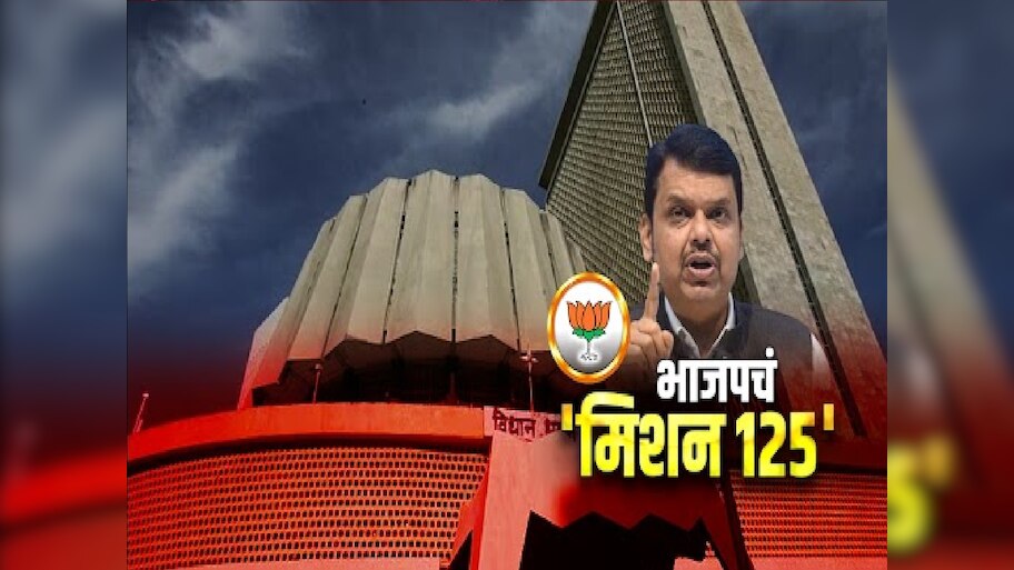 विधानसभेसाठी भाजपचं मिशन '125' , 'एक नेता, एक जिल्हा' धोरण राबवणार