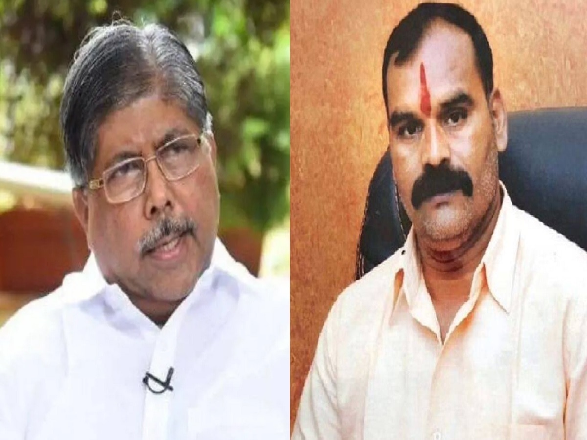 गुंड गजानन मारणे याच्या हस्ते चंद्रकांत पाटील यांचा सत्कार; व्हिडिओ व्हायरल