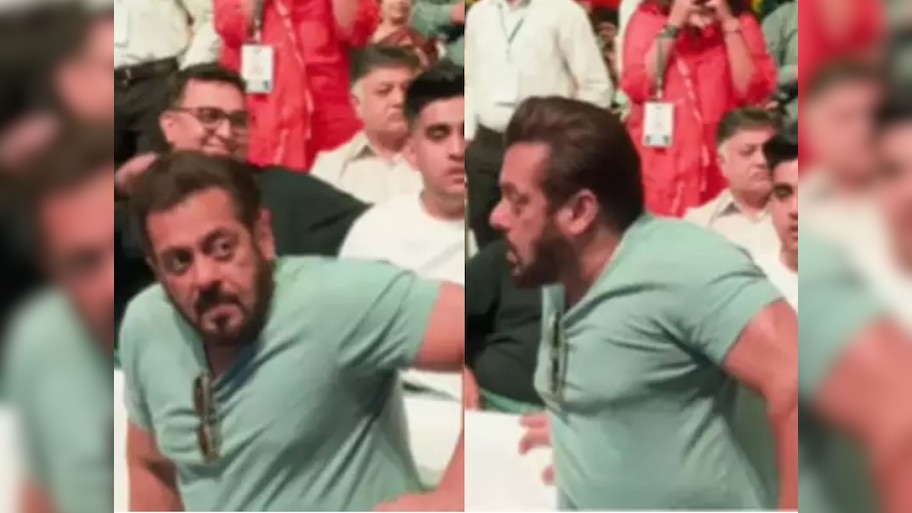 सलमानला सोफ्यावरून उठायला होई ना; VIDEO पाहताच चाहत्यांनी व्यक्त केली चिंता म्हणाले...