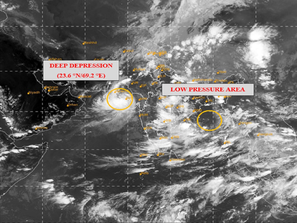 Weather News : समुद्रात घोंगावणाऱ्या वादळाचा महाराष्ट्रावरही परिणाम, 80 वर्षांमध्ये पुन्हा... हवामान विभागाचा स्पष्ट इशारा title=