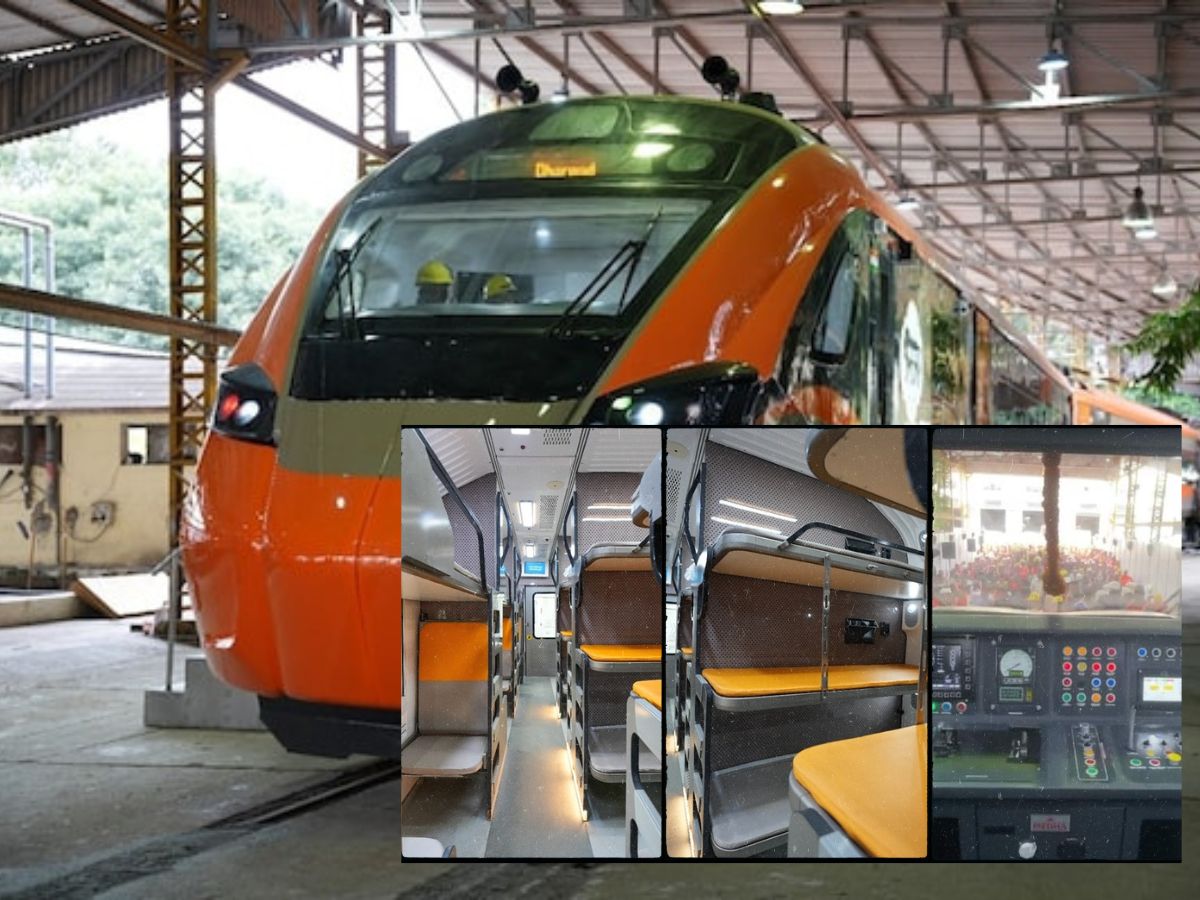 PHOTOS: Vande Bharat Sleeper Coach Unveiled check first look and ticket fare