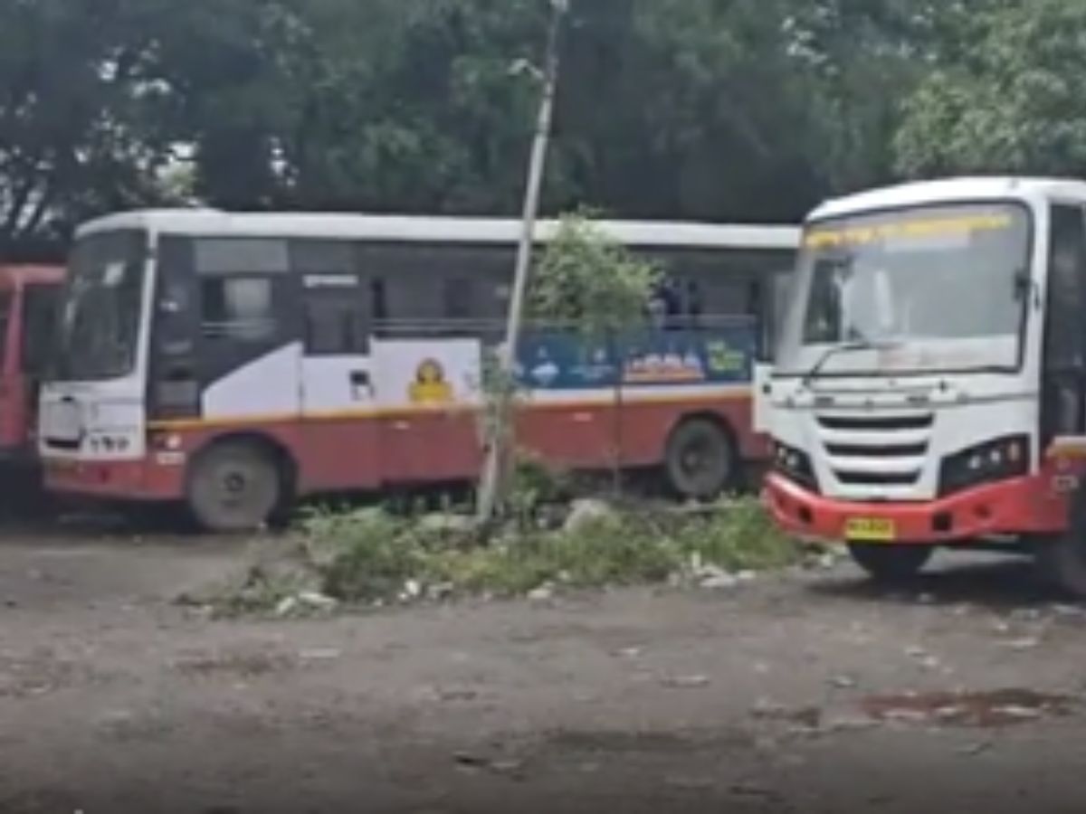 Maharashtra St Bus Employees Strike hat are their demand