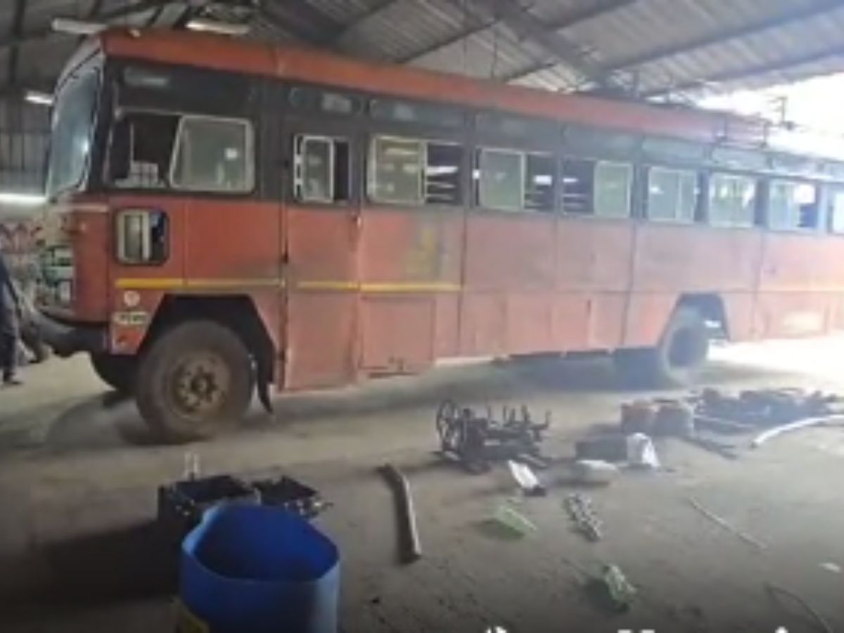 Maharashtra St Bus Employees Strike hat are their demand