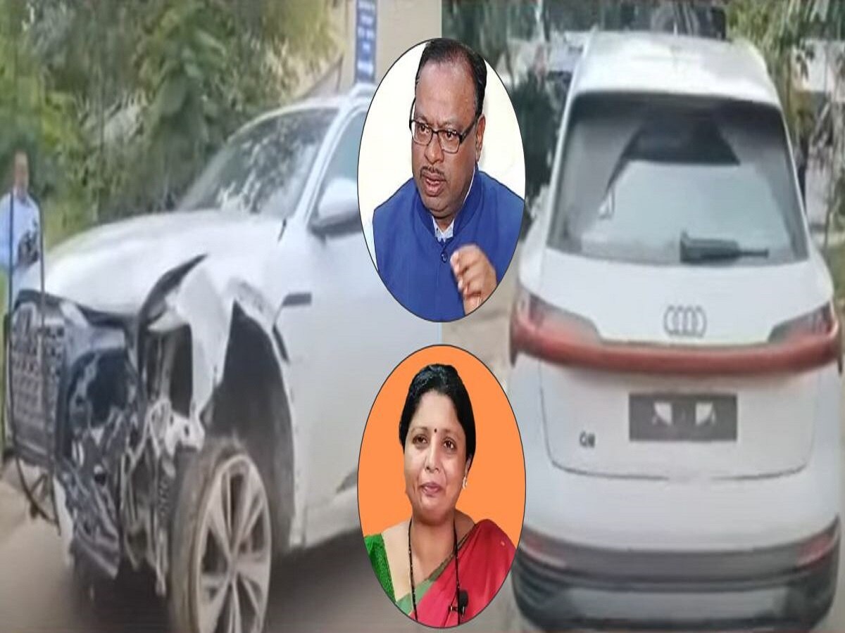 बावनकुळे यांच्या मुलाच्या ऑडीने दिली 3 गाड्यांना धडक, मद्यधुंद अवस्थेत कार चालवल्याचा सुषमा अंधारेंचा आरोप