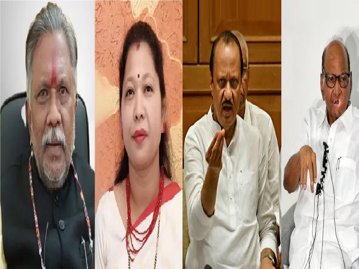 माझ्या कार्यकर्त्याला हात लावाल तर कापून टाकेन; शरद पवार गटात प्रवेश करणाऱ्या मंत्र्याच्या मुलीची थेट बापाला धमकी