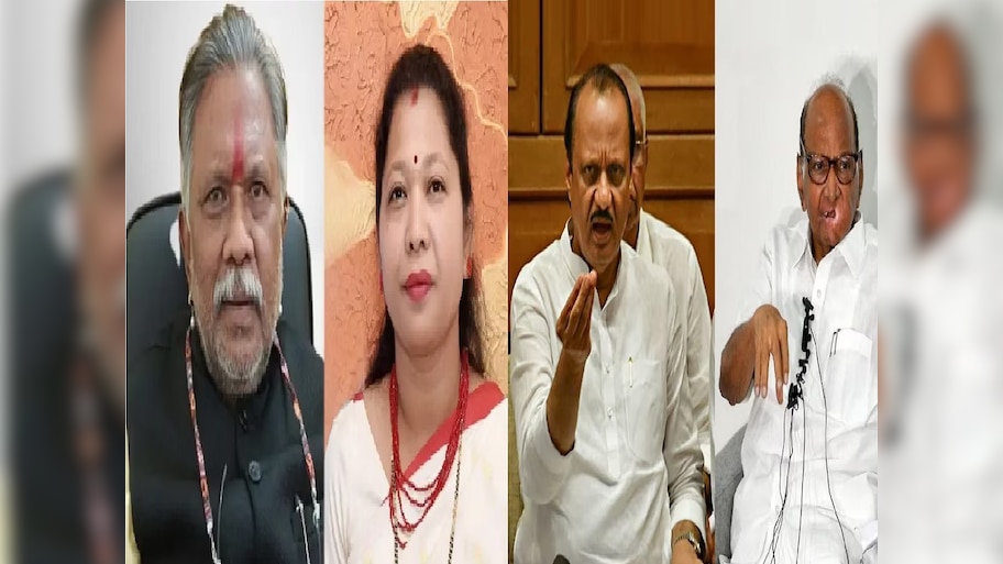  माझ्या कार्यकर्त्याला हात लावाल तर कापून टाकेन; शरद पवार गटात प्रवेश करणाऱ्या मंत्र्याच्या मुलीची थेट बापाला धमकी