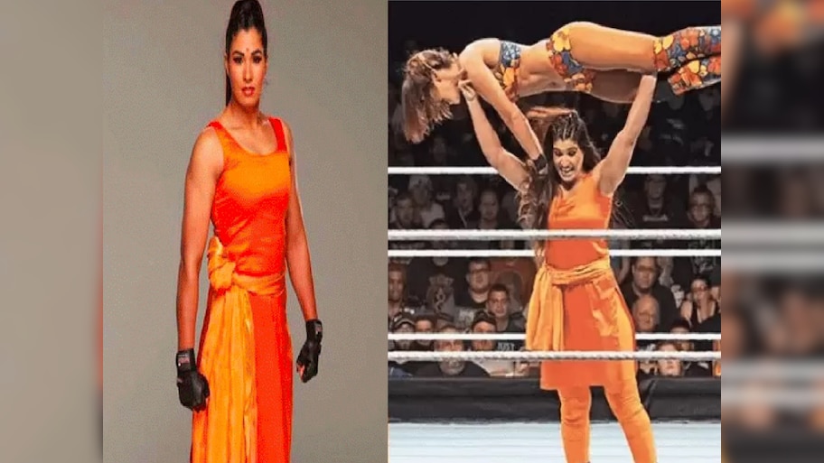 हरियाणात विनेश फोगाटसमोर 'लेडी खली'चं आव्हान, कोण आहे ही WWE रेसलर?