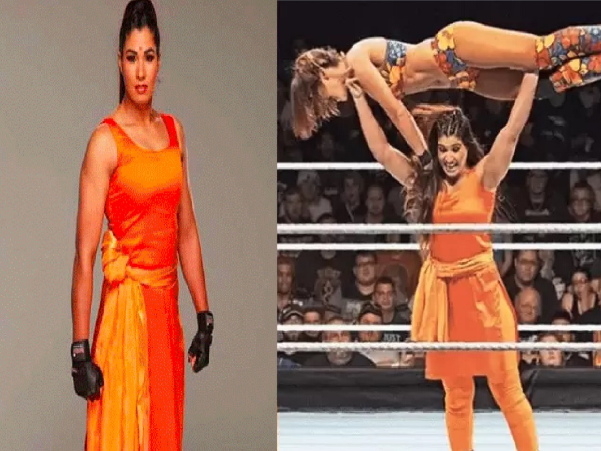 हरियाणात विनेश फोगाटसमोर 'लेडी खली'चं आव्हान, कोण आहे ही WWE रेसलर? हरियाणात विनेश फोगाटसमोर 'लेडी खली'चं आव्हान, कोण आहे ही WWE रेसलर?