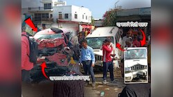 मायलेकरांचा मृत्यू... मद्यपींच्या स्कॉर्पिओने केला KWID चा चेंदामेंदा! अंगावर काटा आणणारे Photos