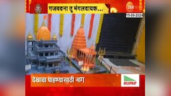 आरोग्याचा मूलमंत्र देणारा बाप्पा, पहा अनोखा देखावा