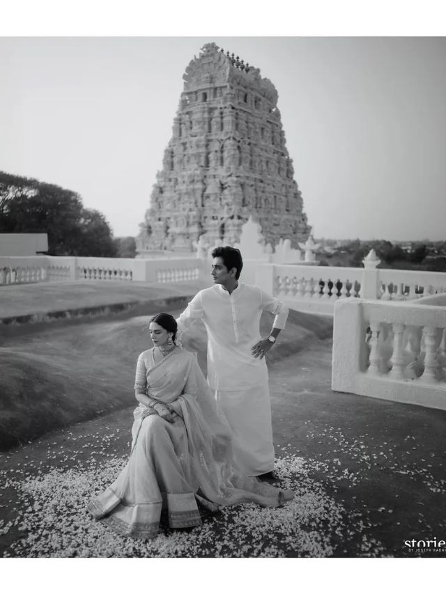 Aditi Rao Hydari and Siddharth got married at 400 years old temple 