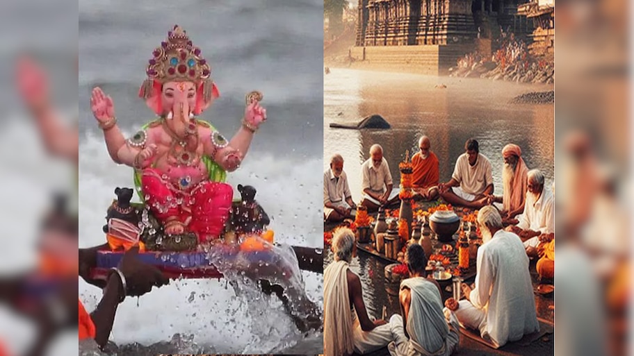गोंधळून जाऊ नका! 1 दिवसात 2 सण; गणेश विसर्जन, पौर्णिमा आणि श्राद्धाची नेमकी तारीख काय?