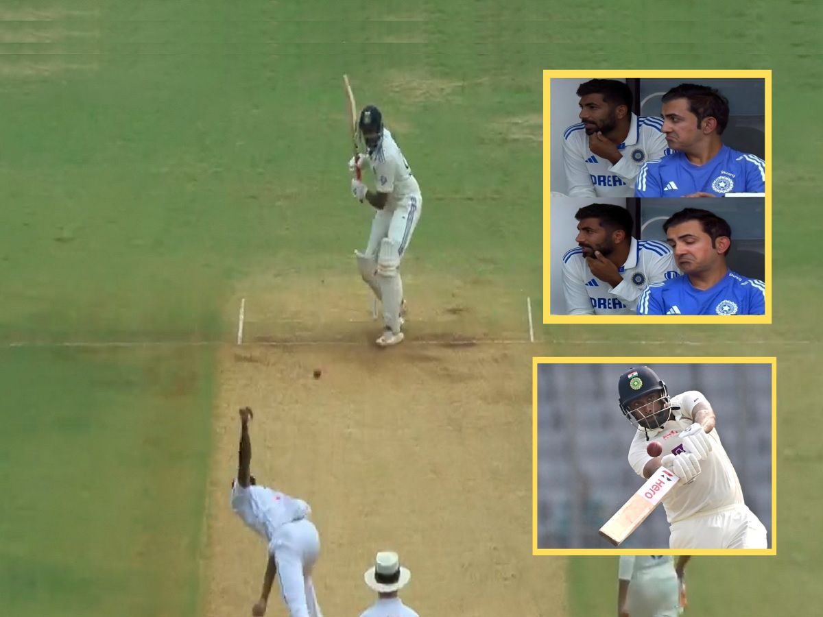 IND VS BAN Test : रोहित - विराटला जमलं नाही ते अश्विनने करून दाखवलं, शॉट पाहून गंभीरही चकित Video IND VS BAN Test : रोहित - विराटला जमलं नाही ते अश्विनने करून दाखवलं, शॉट पाहून गंभीरही चकित Video