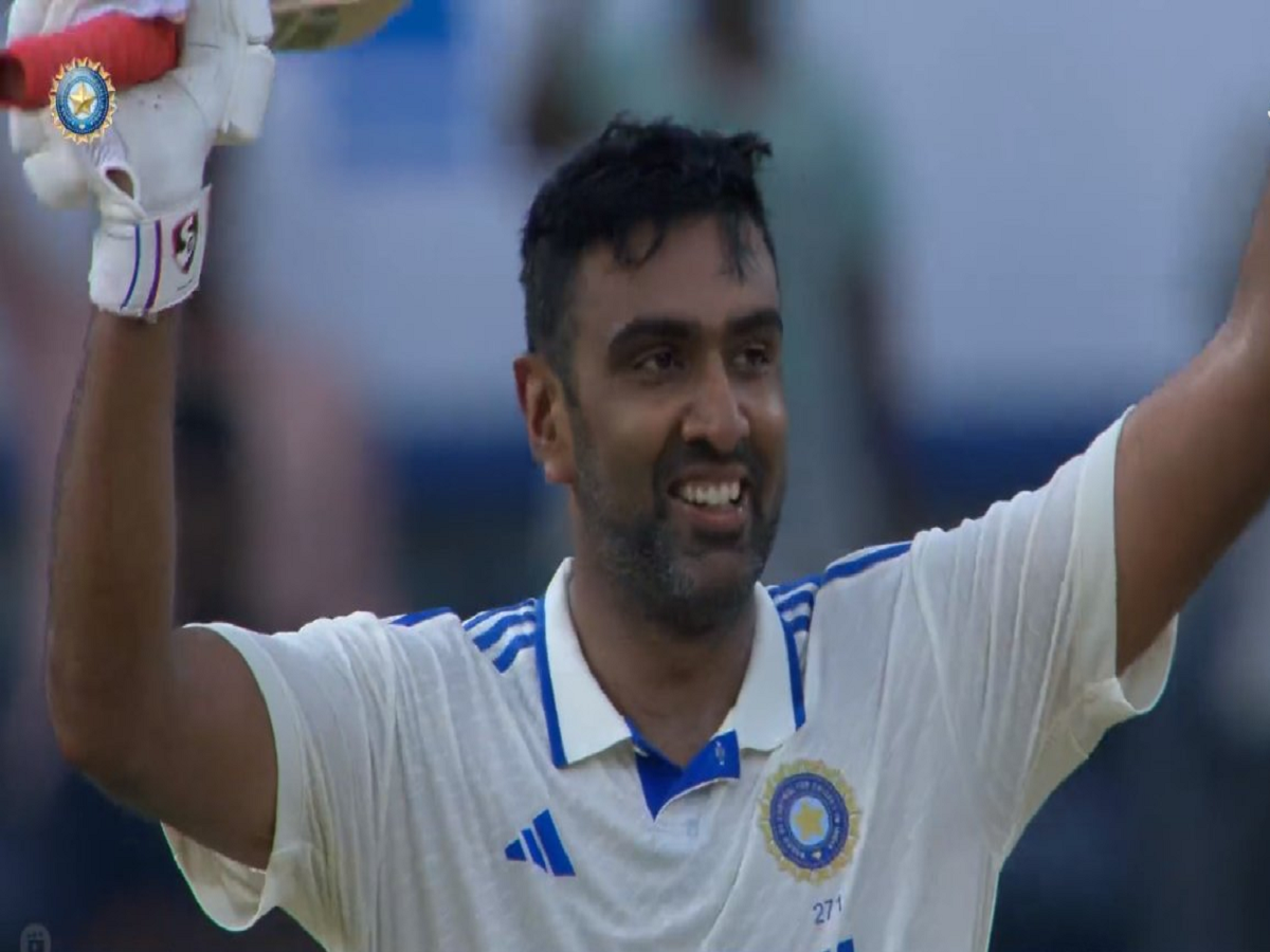 IND VS BAN Test : आर अश्विनने चेन्नईचं मैदान गाजवलं, बांग्लादेशच्या बॉलिंग अटॅक विरुद्ध ठोकलं दणदणीत शतक IND VS BAN Test : आर अश्विनने चेन्नईचं मैदान गाजवलं, बांग्लादेशच्या बॉलिंग अटॅक विरुद्ध ठोकलं दणदणीत शतक