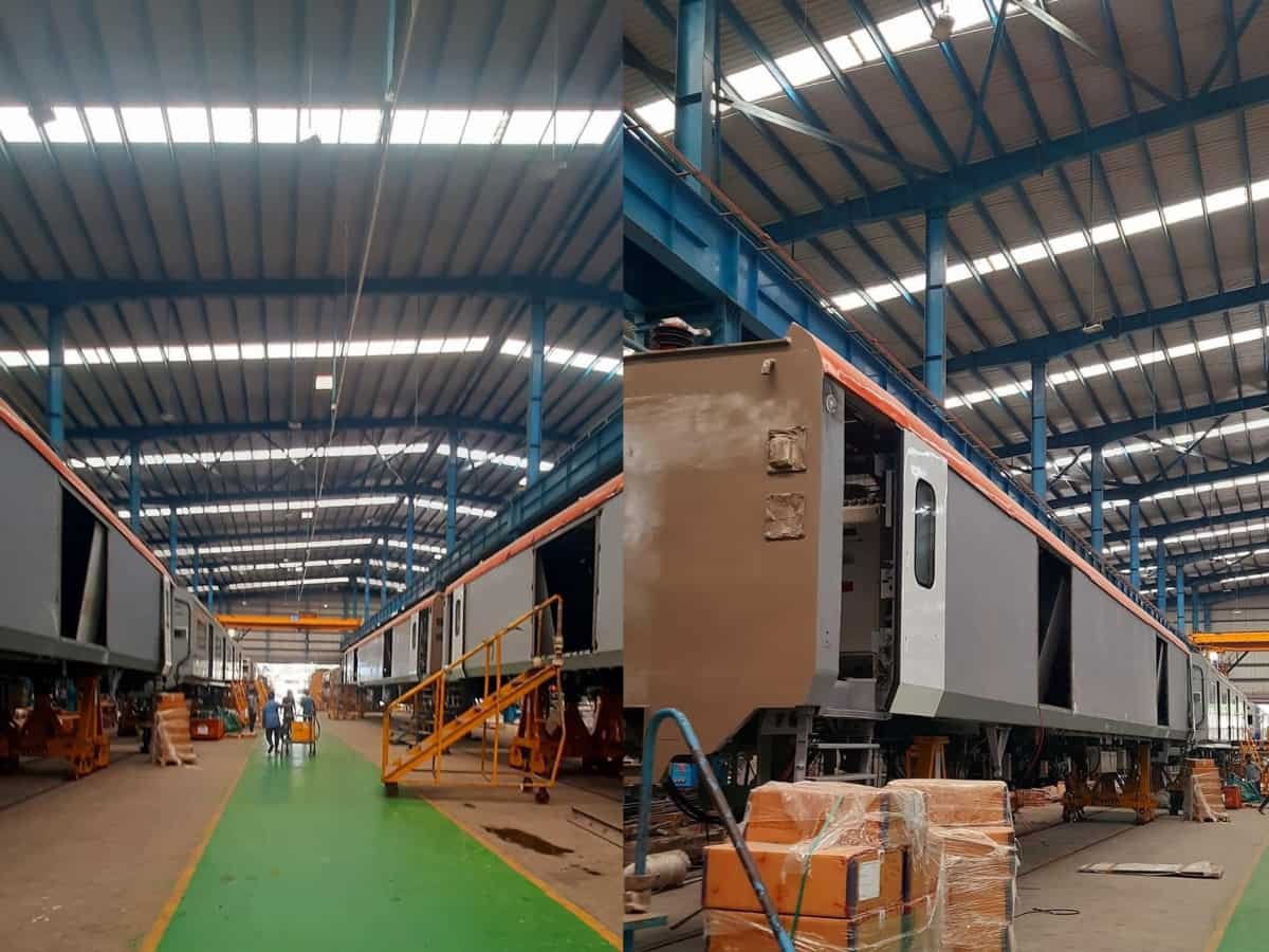 Vande Cargo Train First Look This is how the Vande Bharat goods carrier look like 