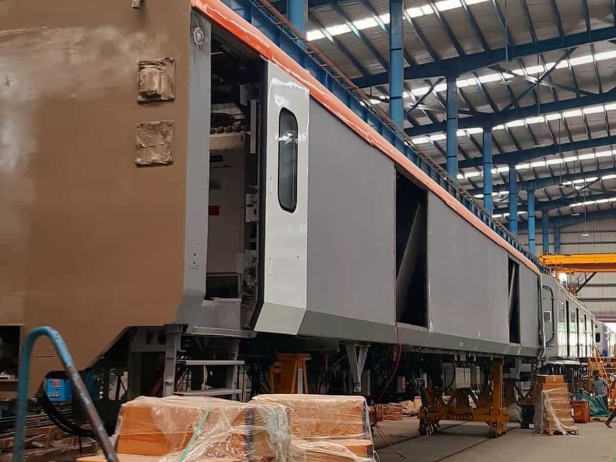 Vande Cargo Train First Look This is how the Vande Bharat goods carrier look like 