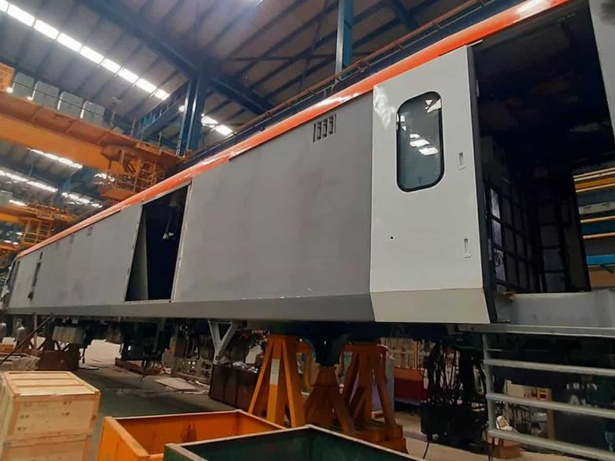 Vande Cargo Train First Look This is how the Vande Bharat goods carrier look like 