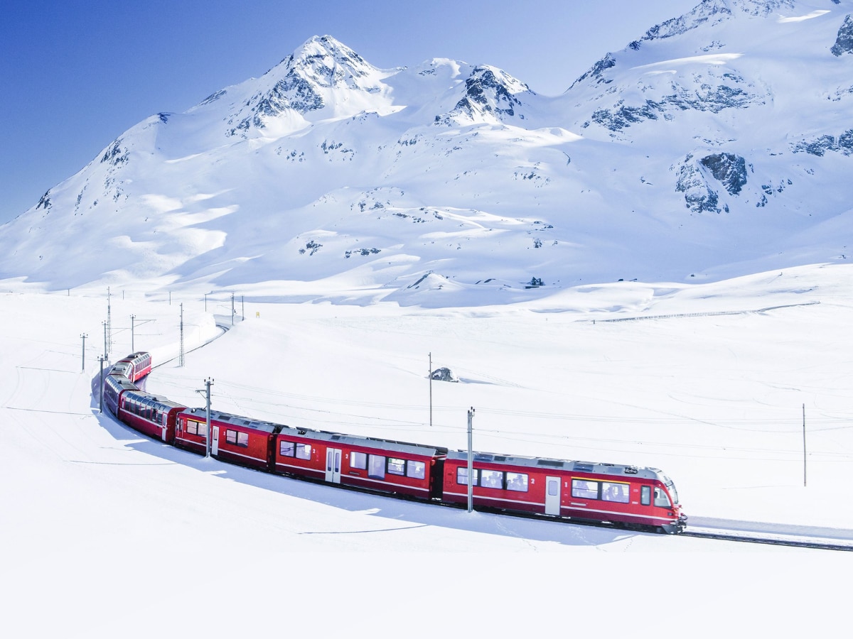 World Slowest Train Glacier Express Railway Marathi News