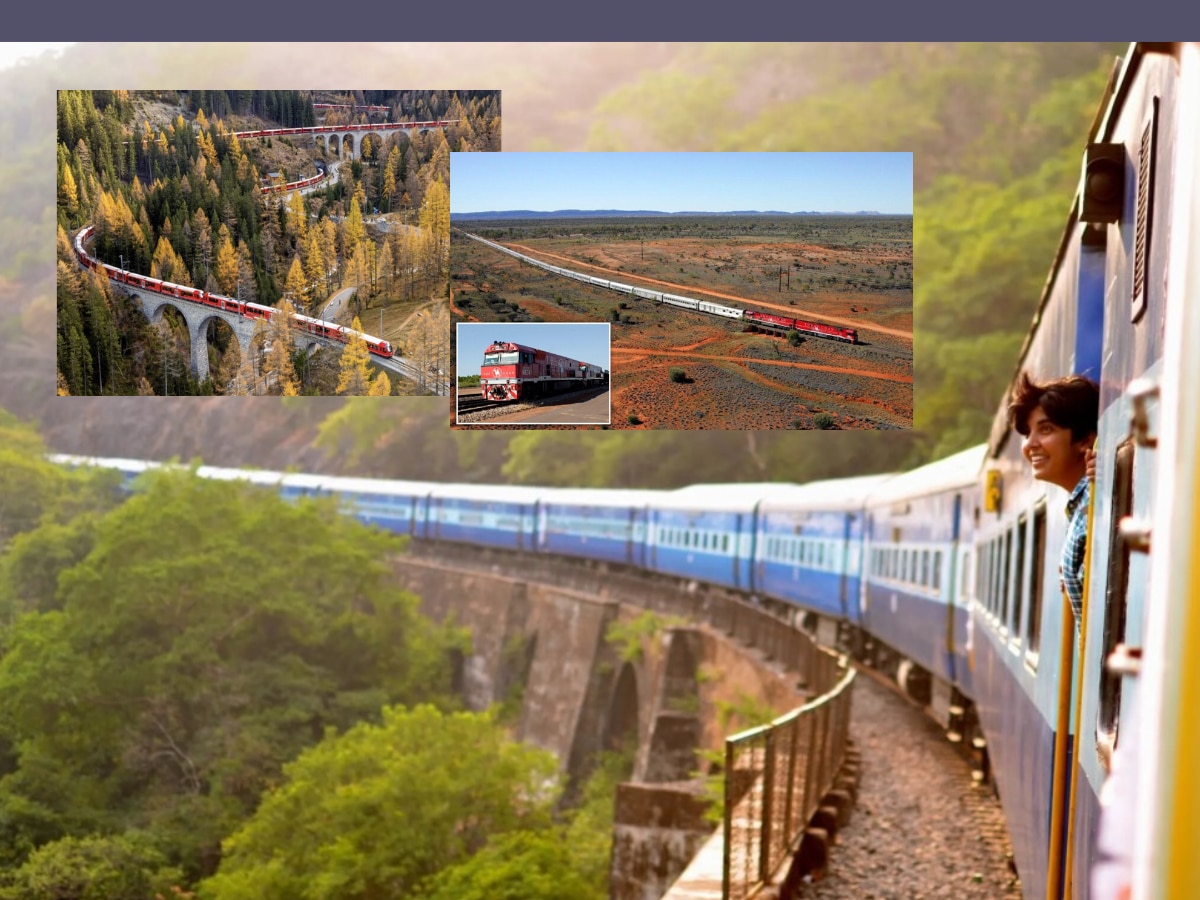 World Longest Train passenger with most coaches AUS BHP Iron Ore Indian Railway