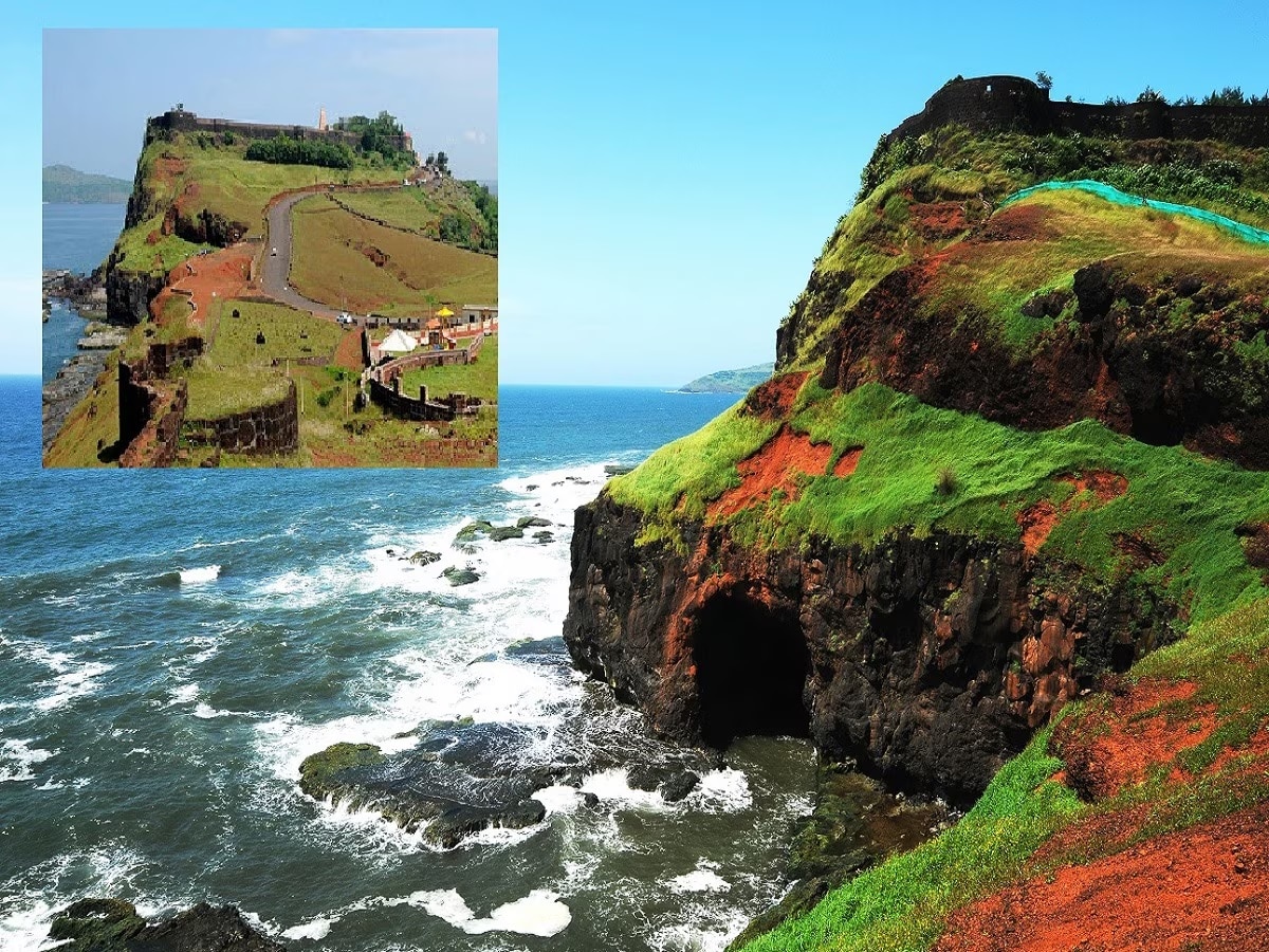 कोकणातील रत्नदुर्ग किल्ल्यावरची भगवती देवी… मंदिराजवळून अरबी समुद्रापर्यंत जाणारा तीन तोंडाचा छुपा भुयारी मार्ग