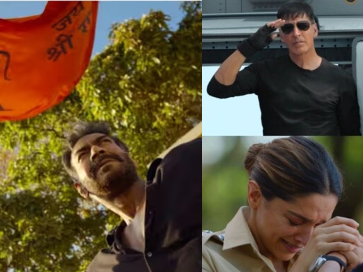 Singham Again Trailer : बाजीराव सिंघम पुन्हा येतोय, पण सर्वांचं लक्ष लेडी सिंघम दीपिकावरच! Singham Again Trailer : बाजीराव सिंघम पुन्हा येतोय, पण सर्वांचं लक्ष लेडी सिंघम दीपिकावरच!