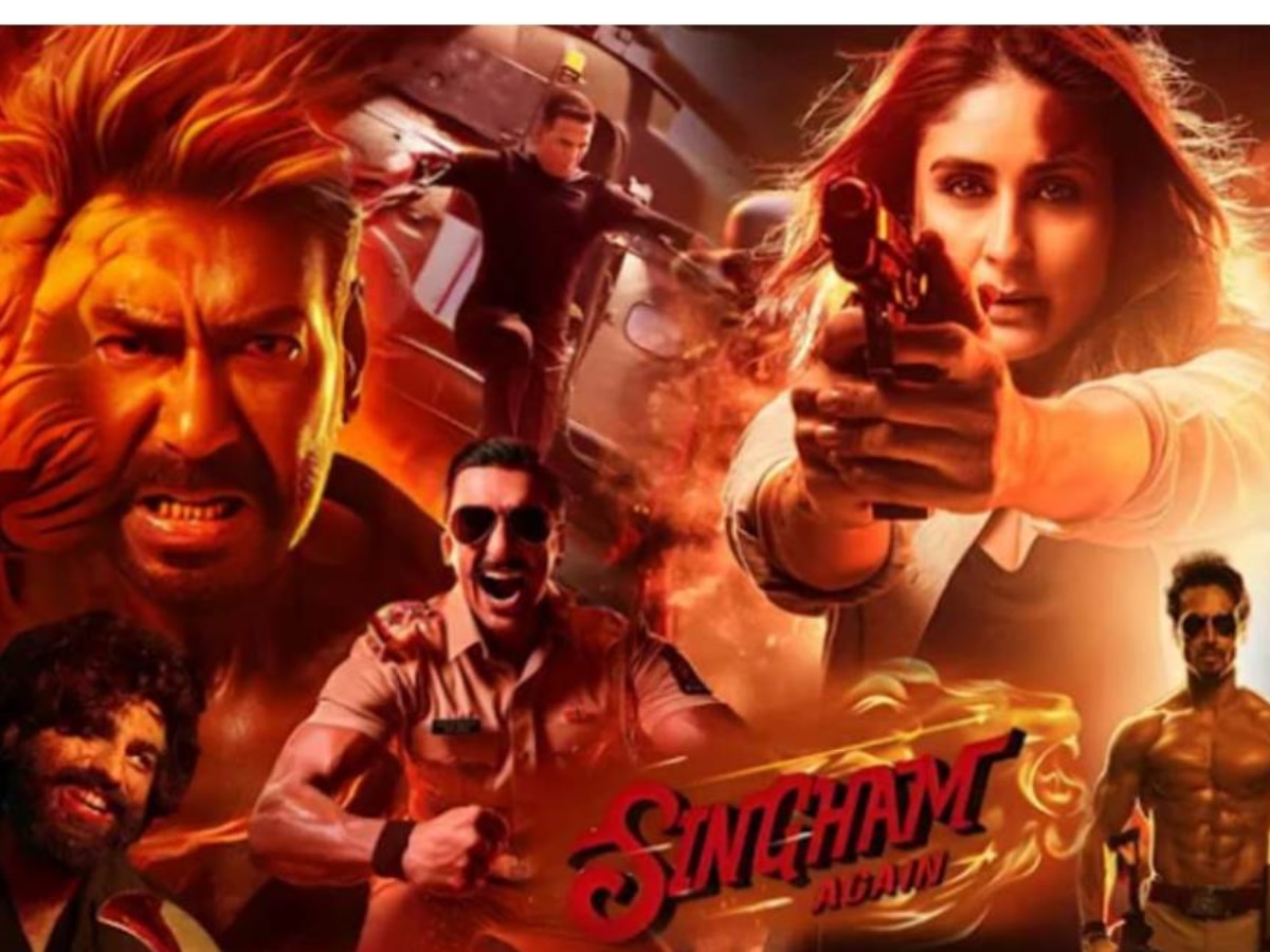 Singham Again Star cast Fees Ajay Devgn Deepika Padukone akshay kumar fees Marathi News