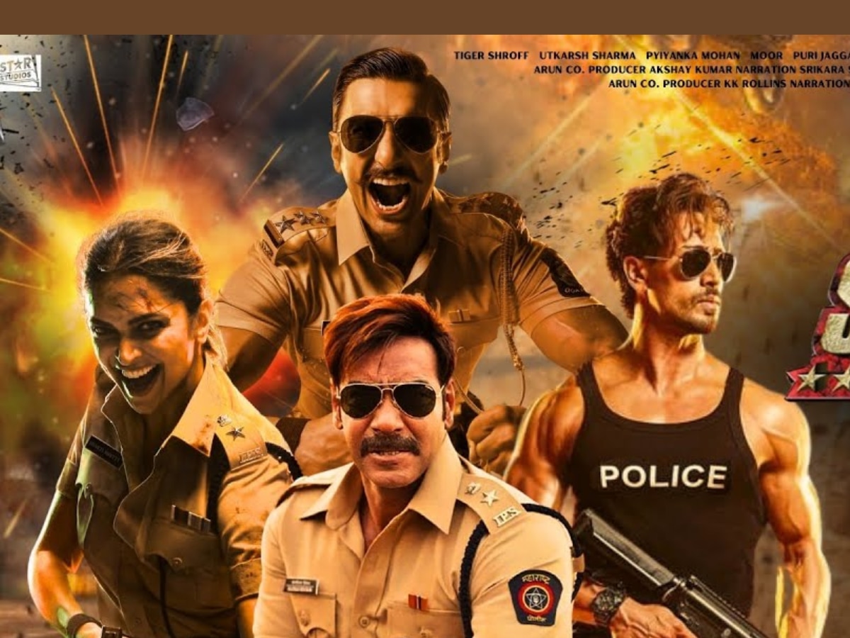 Singham Again Star cast Fees Ajay Devgn Deepika Padukone akshay kumar fees Marathi News