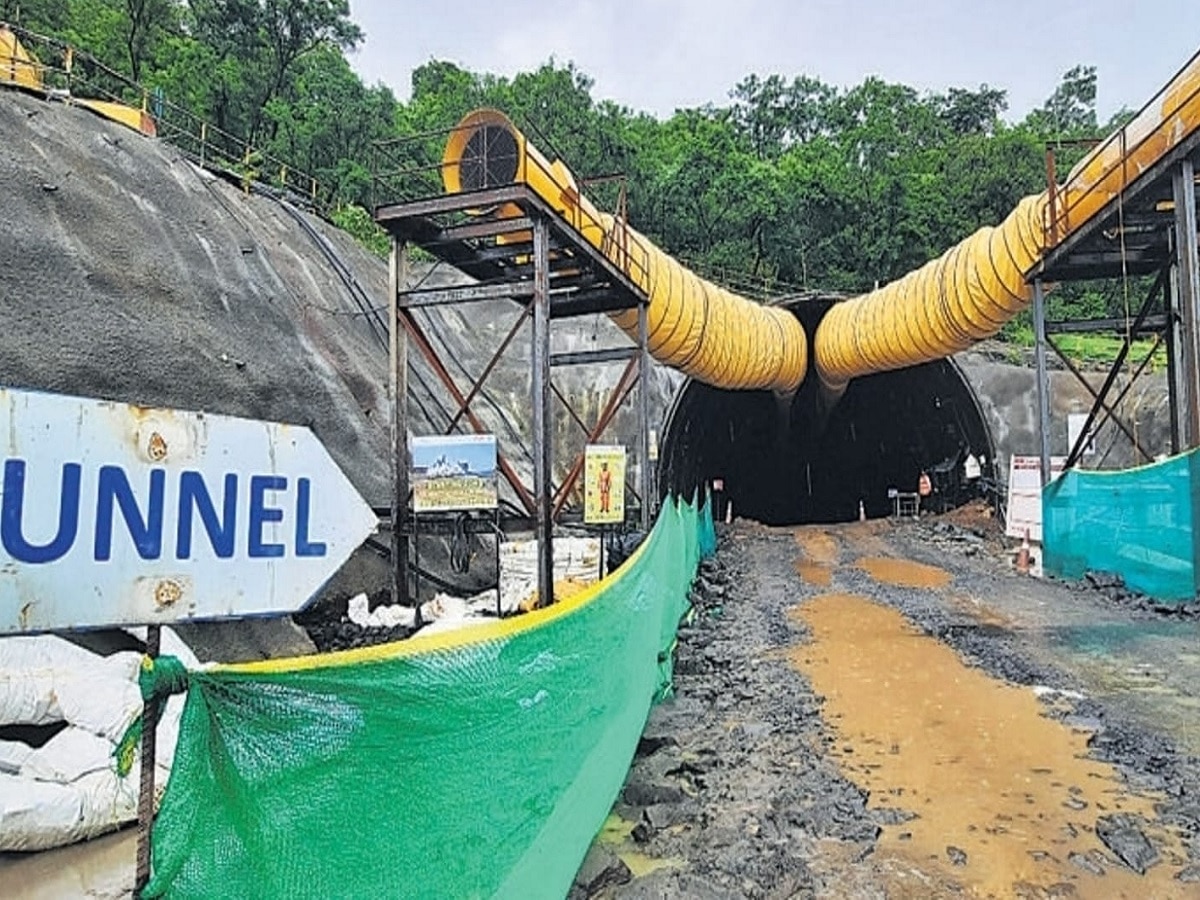 मुंबई ते अहमदाबाद प्रवास फक्त 127 मिनिटांत, महाराष्ट्रात समुद्राखालून ट्रेनचा बोगदा, ठाण्याच्या खाडीत खोदकाम सुरु....   title=