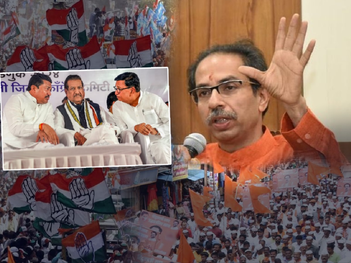निकाल हरियाणात भूकंप महाराष्ट्रात? ठाकरेंची सेना आक्रमक; म्हणे, 'काँग्रेसचा पराभव स्थानिक नेत्यांच्या..' निकाल हरियाणात भूकंप महाराष्ट्रात? ठाकरेंची सेना आक्रमक; म्हणे, 'काँग्रेसचा पराभव स्थानिक नेत्यांच्या..'
