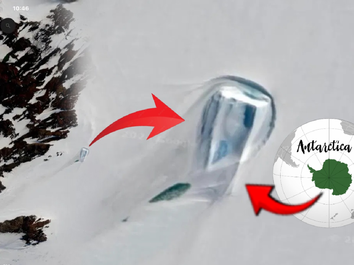 Antarctica मध्ये सापडला गुप्त दरवाजा? UFO चा तुकडा असल्याचीही चर्चा; सत्य समोर Antarctica मध्ये सापडला गुप्त दरवाजा? UFO चा तुकडा असल्याचीही चर्चा; सत्य समोर