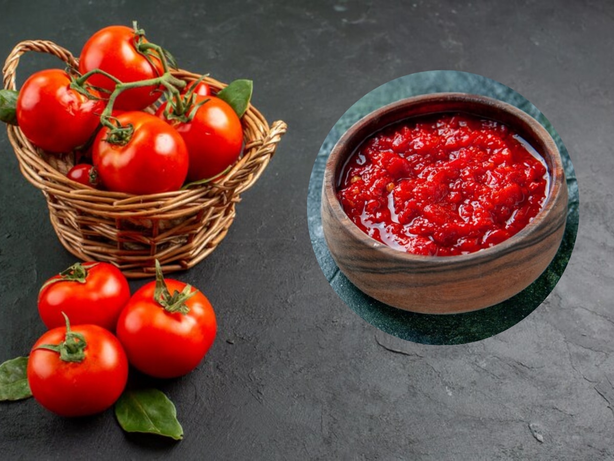 Tomato Chutney Recipe: टोमॅटोची चटणी जेवणाची चव करेल दुप्पट, बनवण्याची सोपी पद्धत जाणून घ्या  title=